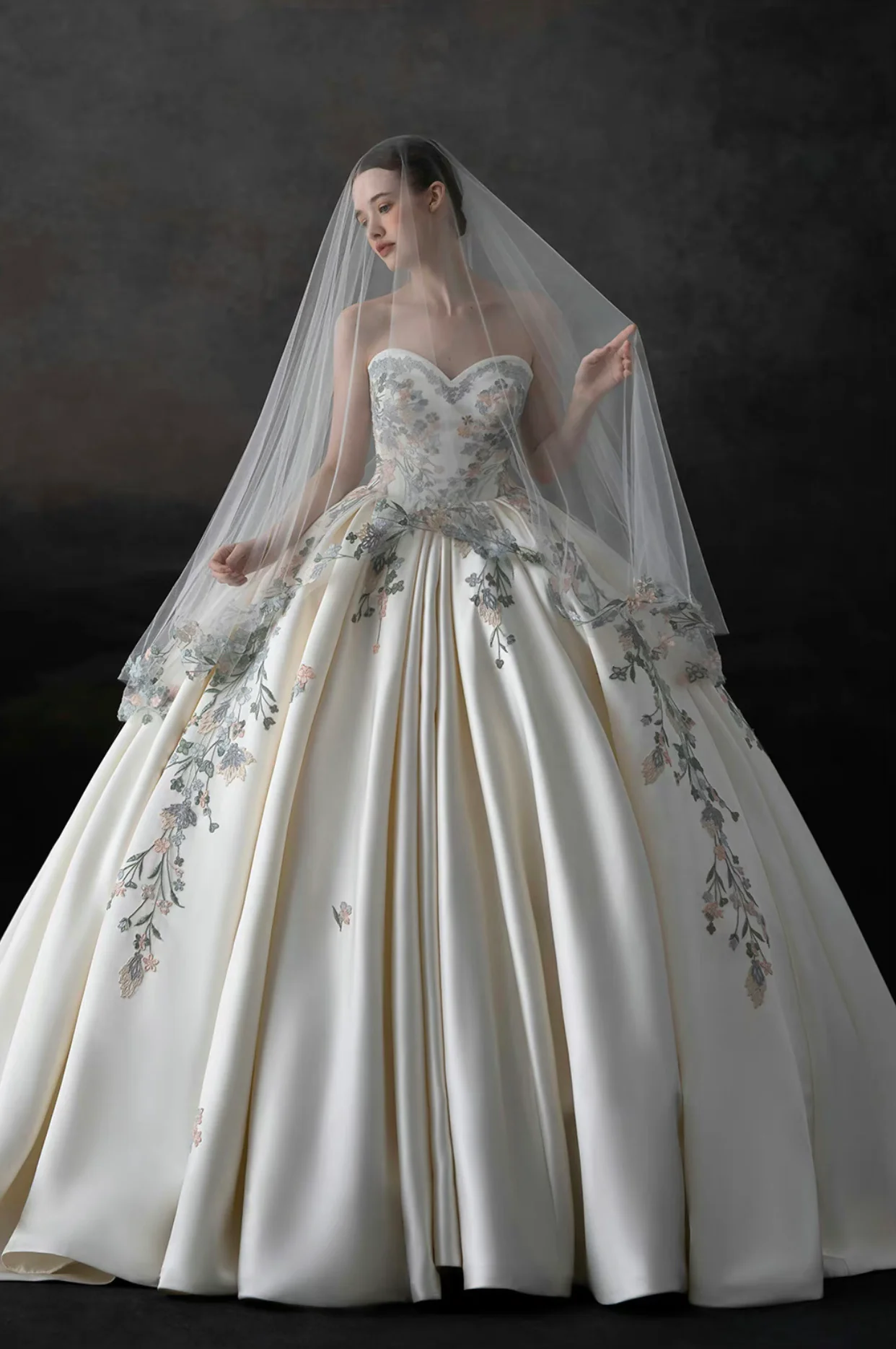 Satin Bridal Gowns